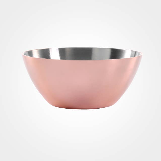 samuel groves - Wholesale Serve Bowl - Medium Copper Clad Serving Bowl