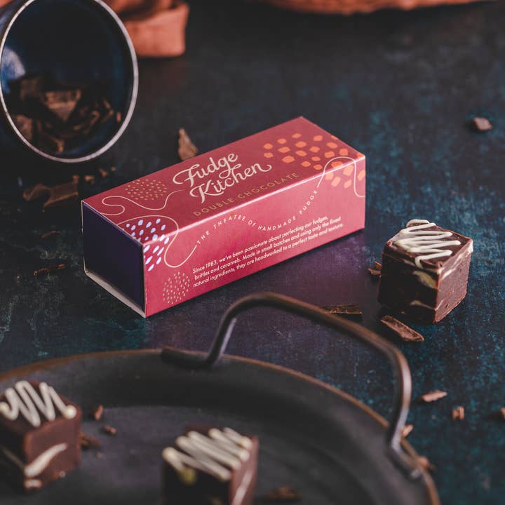 Fudge Trio Slider - Double Chocolate for wholesale by Fudge Kitchen