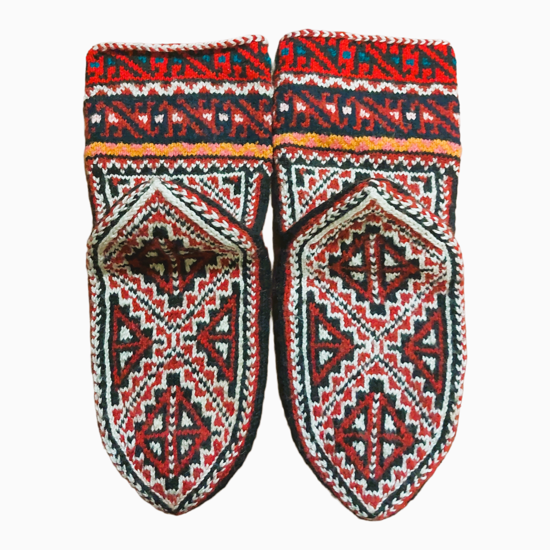 SONNATI - Wholesale Sock Slippers - Unisex - Unisex Wool House Sock Slipper - Brand Name: Zoe (SK 84)59