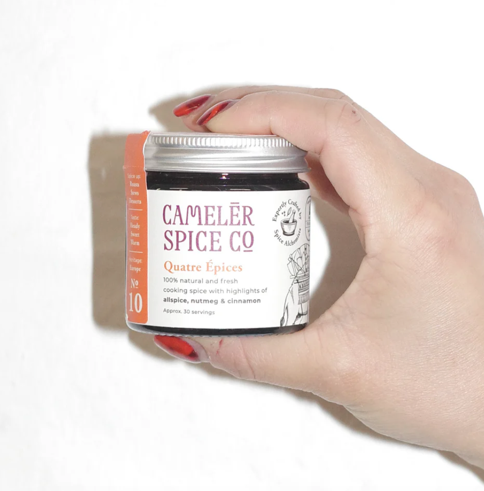 Camelēr Spice Co. – wholesale Dried spice mix – Quatre Épices - 17th Century French Mixed Spice Blend2