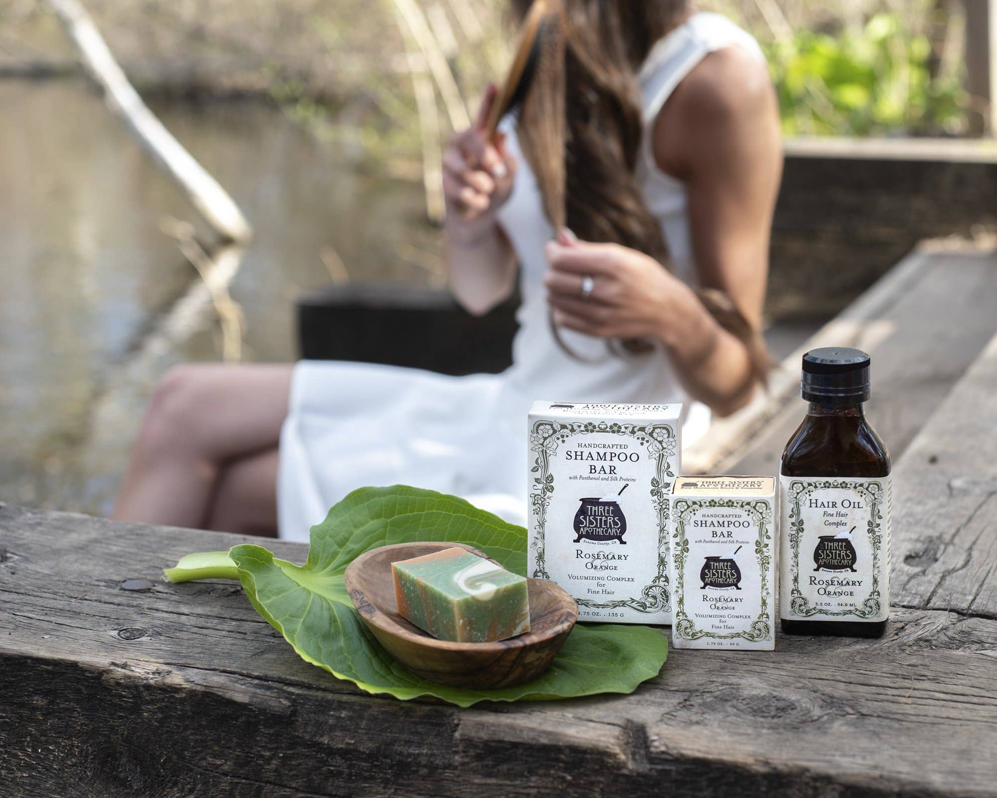 Soap Cauldron - Wholesale Shampoo Puck/Solid Shampoo - Shampoo Bar Rosemary & Orange Clarifying1