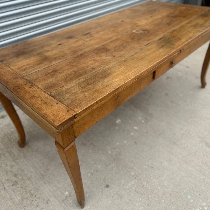 Mesa de Jantar Antiga em Madeira de Cerejeira Francesa, c. 1830 #2 por atacado de belvoir