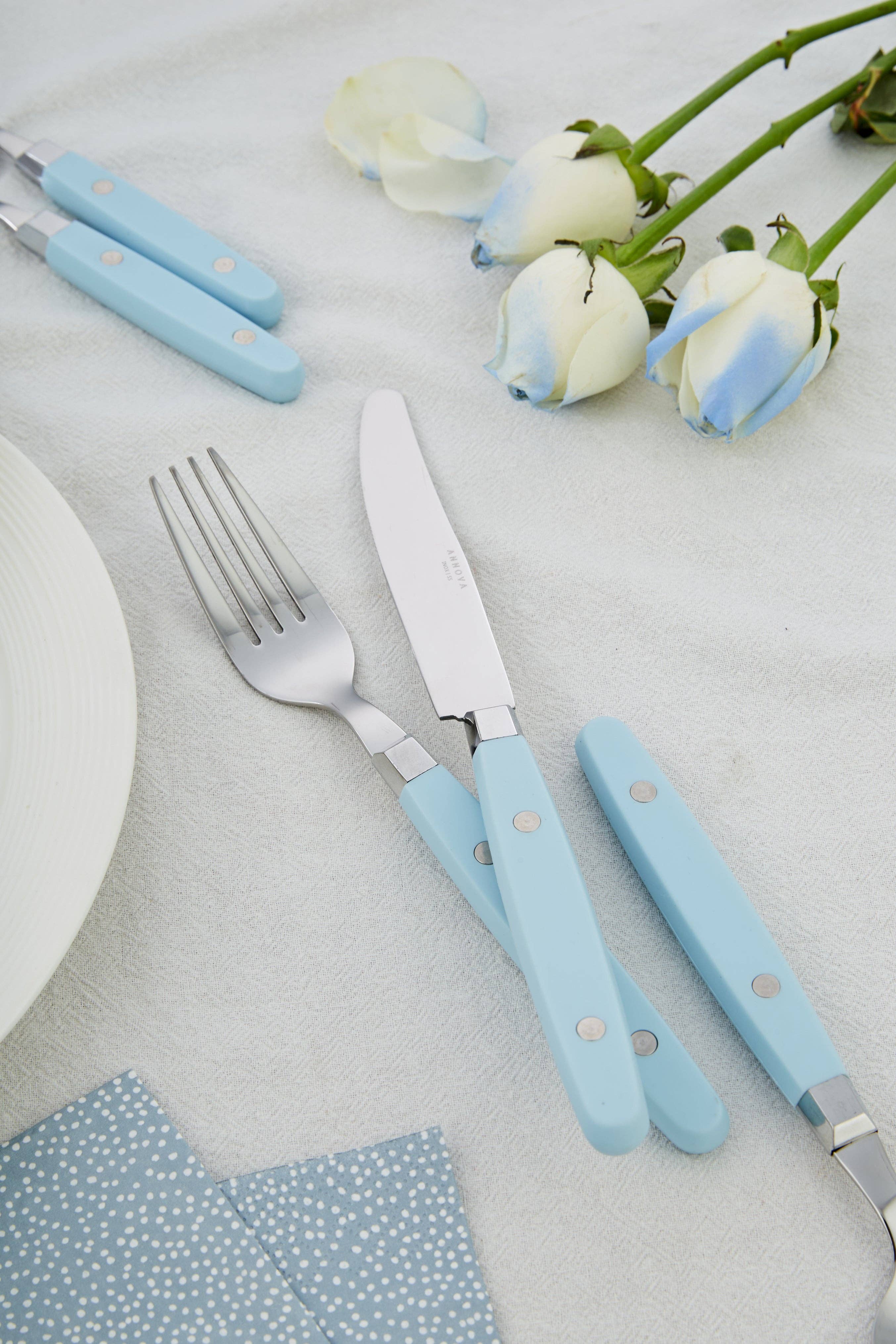 ANNOVA - Venta al por mayor Conjunto de cubiertos - Juego de Cubiertos Retro ANNOVA de 20 Piezas101