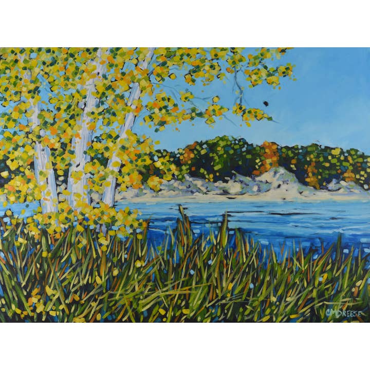 Imprimir "La Hora Mágica del Otoño" Ottawa Sands, - Arte de Pared para venta al por mayor de Dreese Fine Art