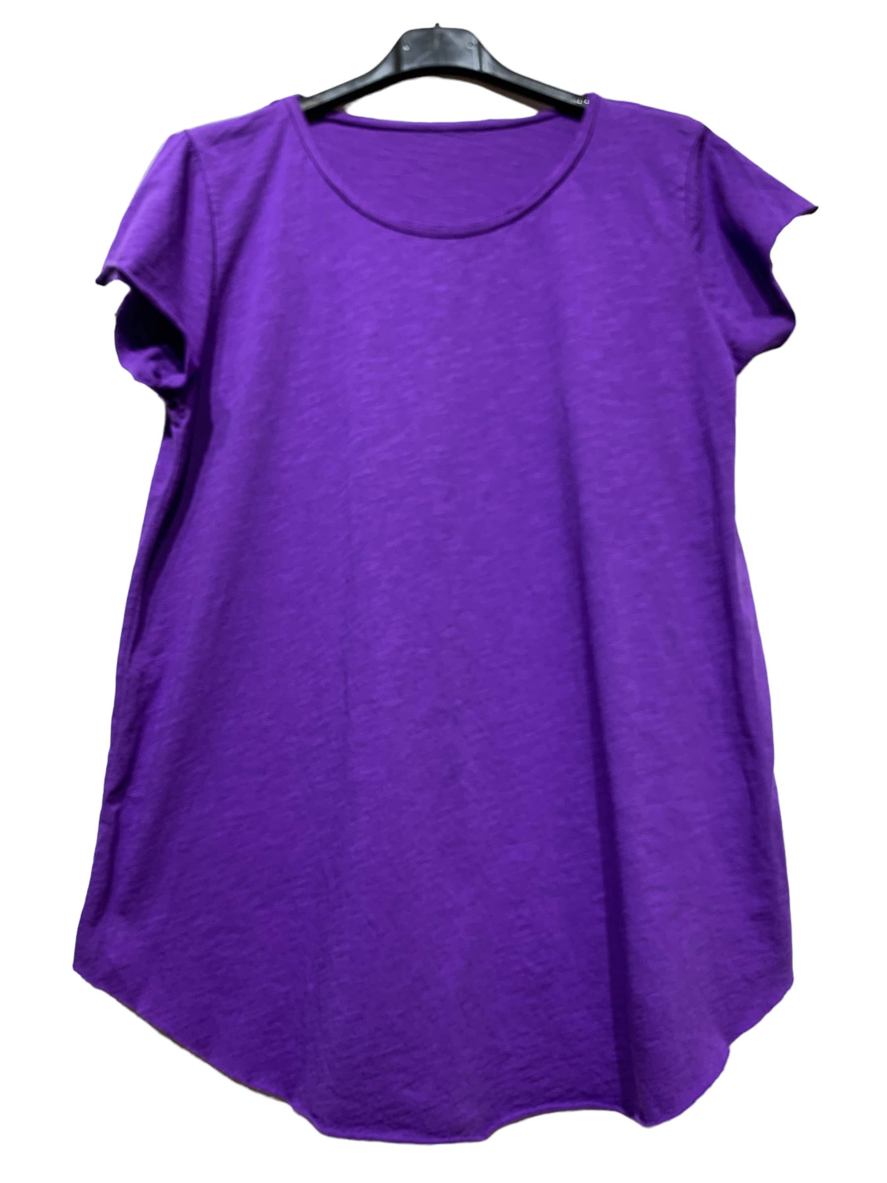 LINEN & COTTON HOUSE – Engroshandel T-shirt – til kvinder – Bomuld t-shirt med rund hals, basis 811765