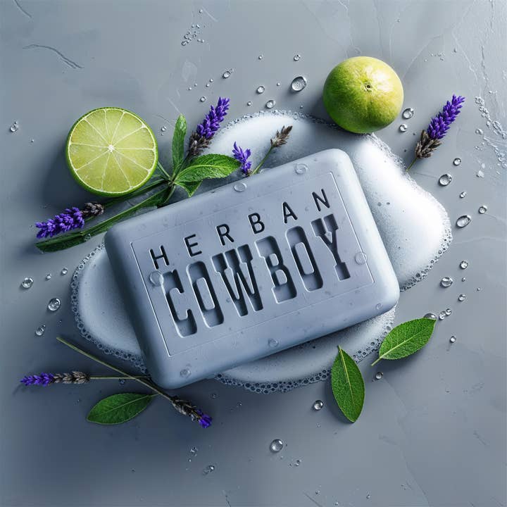 Herban Cowboy - Wholesale Bar Soap - Men's - Dusk Milled Bar Soap 1