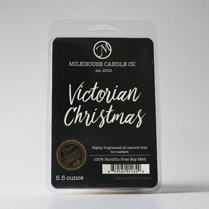 5.5 oz Wax Melts: Victorian Christmas for wholesale by Milkhouse Candle Company