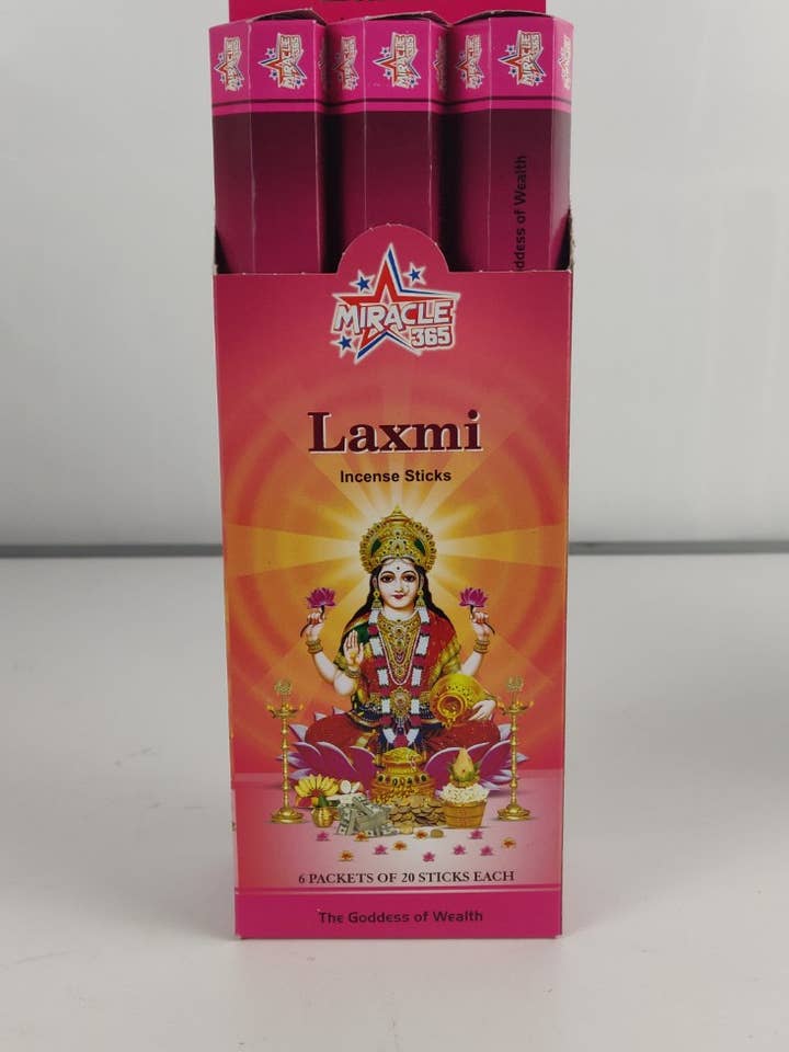 Laxmi Incense sticks for wholesale by Miracle 365