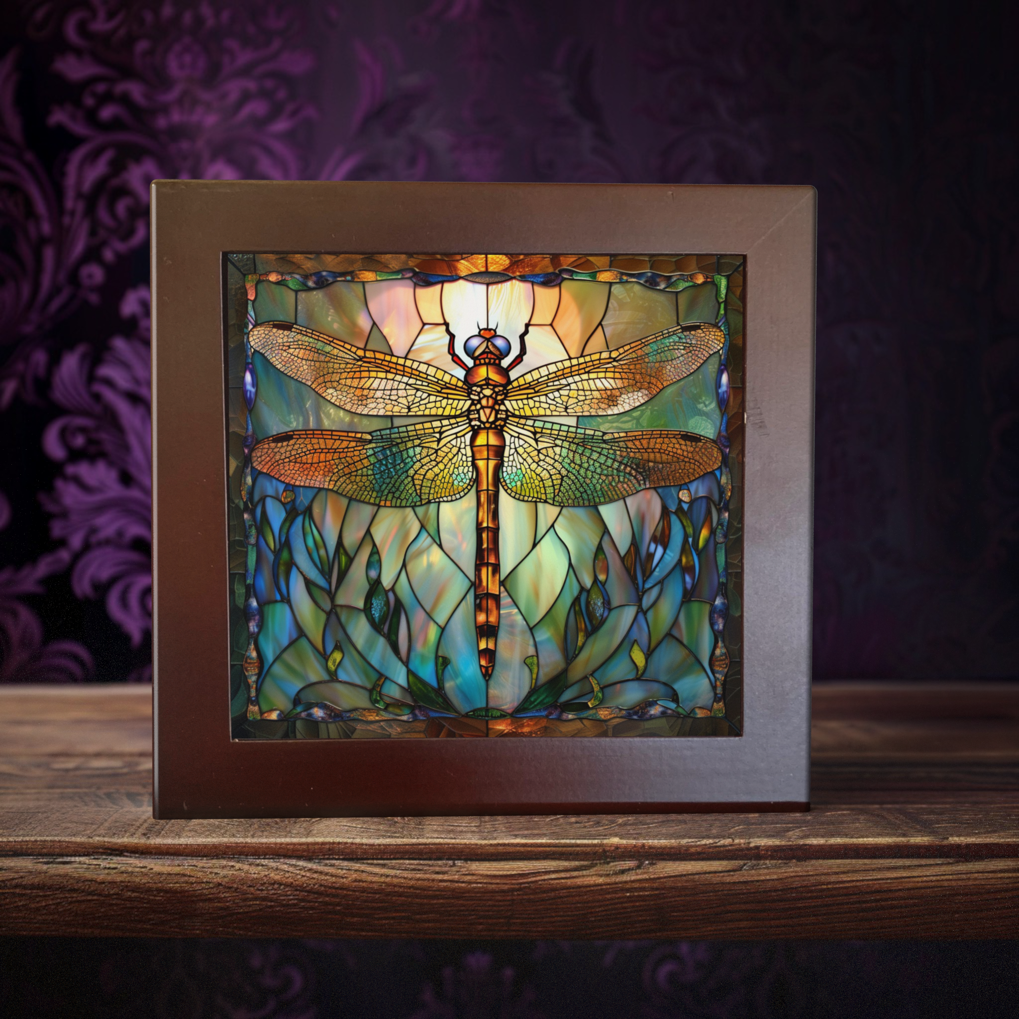 Peeping Tom's Cottage - Wholesale Wall Tile - Dragonfly Dreams Artisan Ceramic Tile - Nature-Inspired Home Decor | Peeping Tom's Cottage1