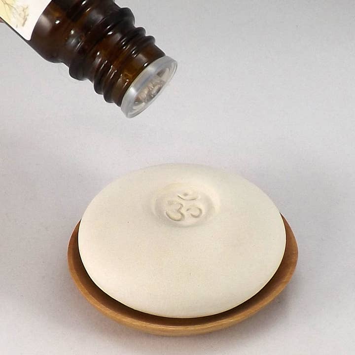 Aromatherapy Ceramic Diffuser, Essential Oil, Aroma Diffuser, Ceramic Diffuser, Best Diffuser, Australian Bush, Om, Gift For Office for wholesale by Belen Berganza