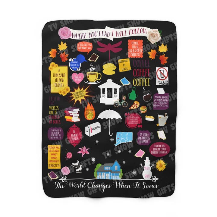 Couverture Gilmore pour filles pour la vente par TV Show Gifts