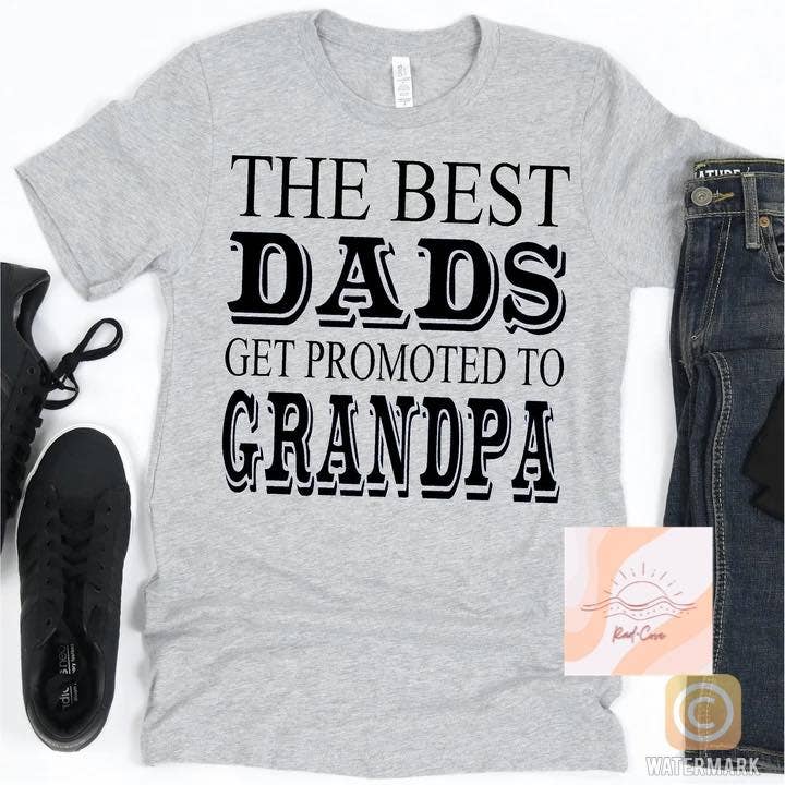 De beste vaders worden gepromoveerd tot opa-shirt voor wholesale door Rad & Cove