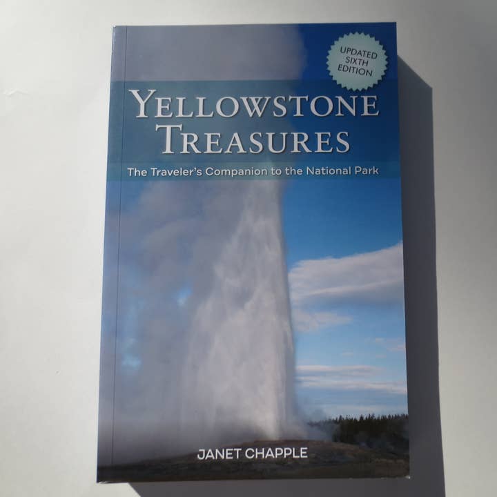 Yellowstone Treasures guidebook for wholesale by Granite Peak Publications