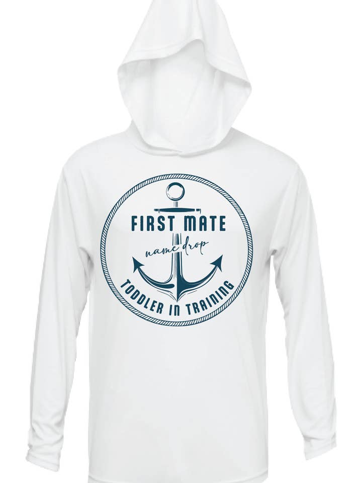 upf50.clothing Private Label & Name Drop - Wholesale Rashguard - Kids - First Mate Toddler Shirt1