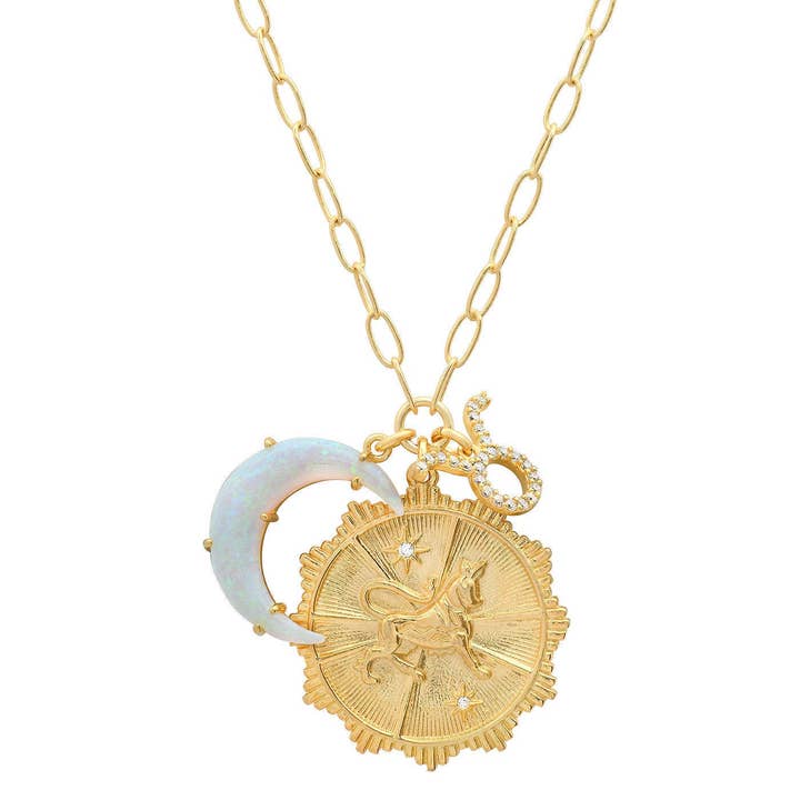 Fabula - Wholesale Pendant/Charm Necklace - 12 Constellation Horoscope Necklaces Astrology Jewelry Gifts