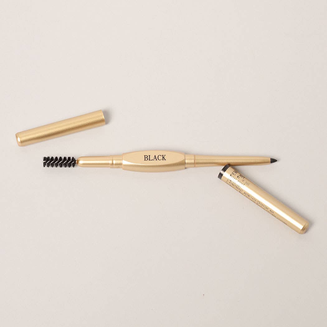 Fashion City - Wholesale Eyebrow Pencil/Filler - Waterproof Cosmetic Duo Eyebrow Pencil Brush0