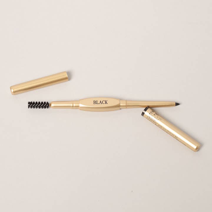 Fashion City - Wholesale Eyebrow Pencil/Filler - Waterproof Cosmetic Duo Eyebrow Pencil Brush