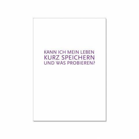 Cartolina in alto, POSSO SALVARE LA MIA VITA BREVEMENTE... per la vendita all'ingrosso da parte di 17;30