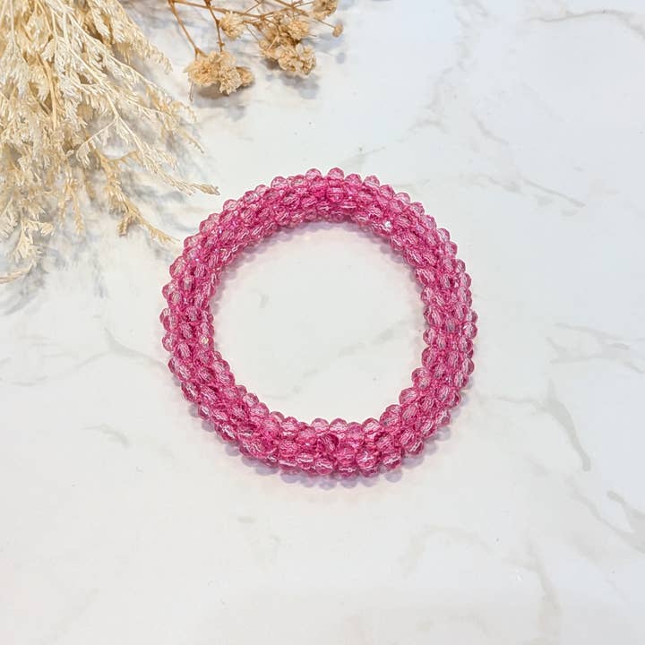 LOLO & YAYA - Wholesale Link & Chain Bracelet - Red-tone crystal effect bracelet21