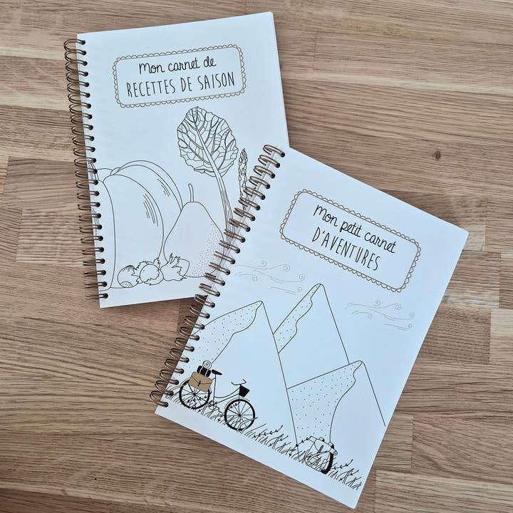 Les Petites Hirondelles - Venta al por mayor Recetas - Cuaderno de recetas de temporada - A54