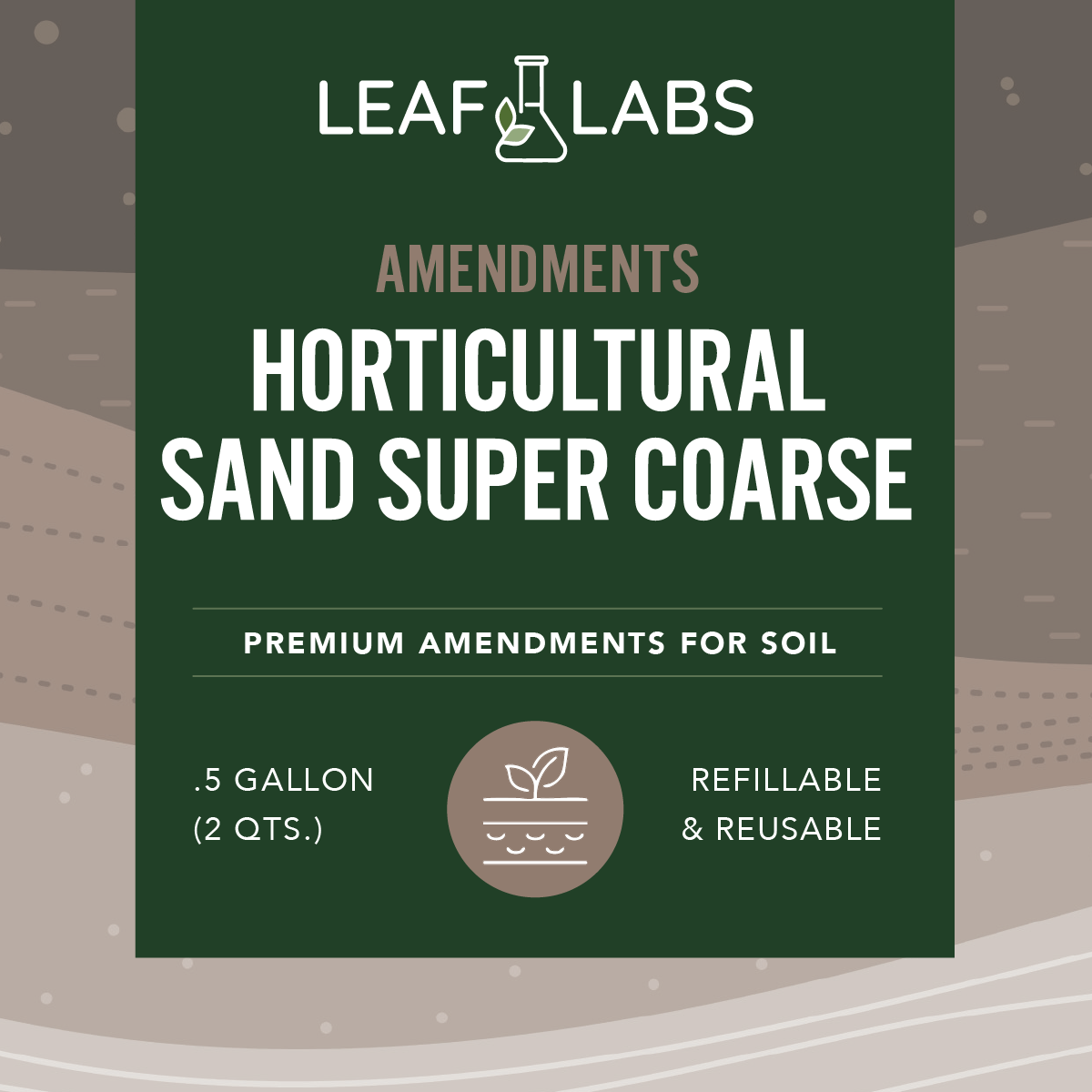 GreenLens - Wholesale Planting/Potting Soil - LeafLabs Horticultural Coarse Sand2