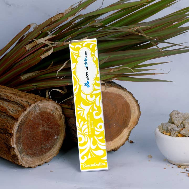 Concentration Incense 8" 12 Sticks for wholesale by Incense Sticks