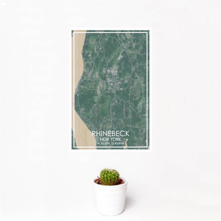 Rhinebeck NY Kort Print Eftermiddag for engroshandel hos JACE.design