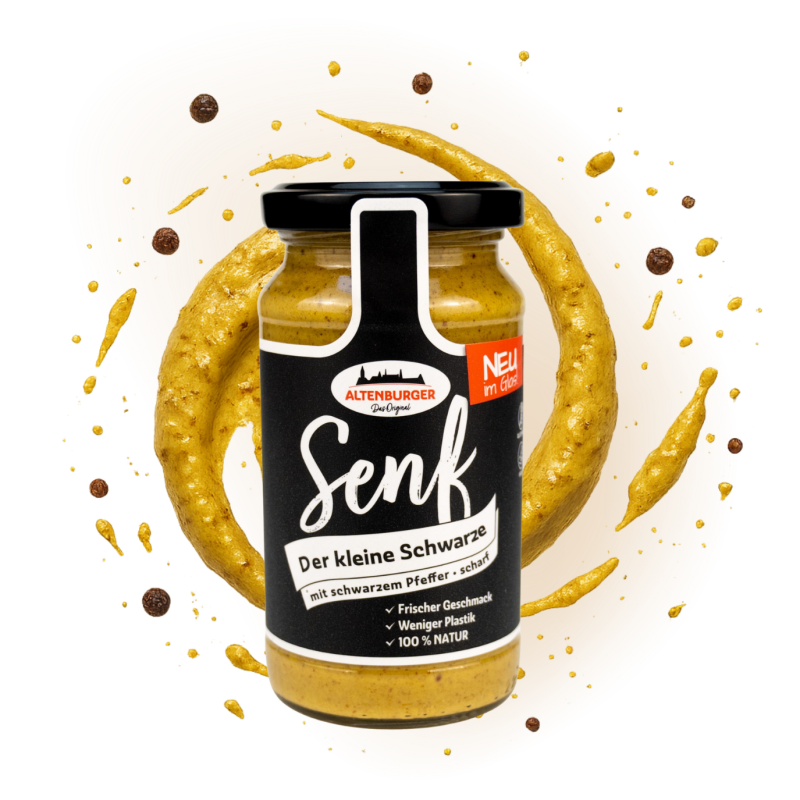 Altenburger Senf & Feinkost GmbH & Co. KG - Wholesale Mustard - The little black mustard - spicy0