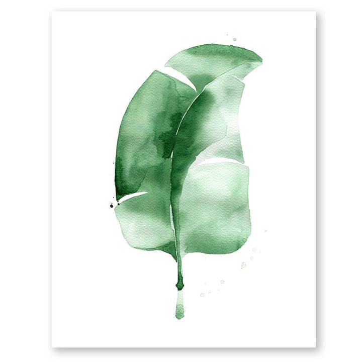 Banana Leaf no.1 Print for wholesale by The Aestate