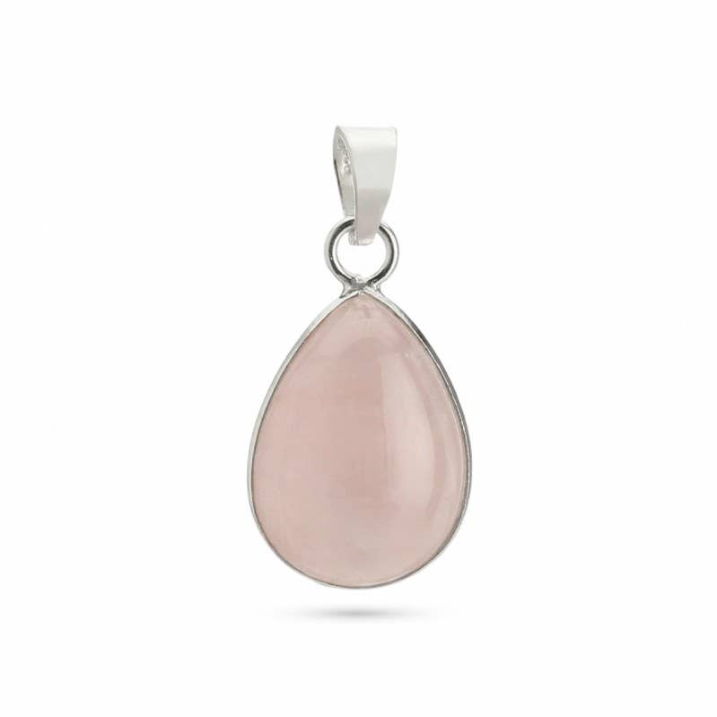 UniArt - Wholesale Individual Charm/Pendant - Sterling Silver 925 Stones - Basic Teardrop Pendant9