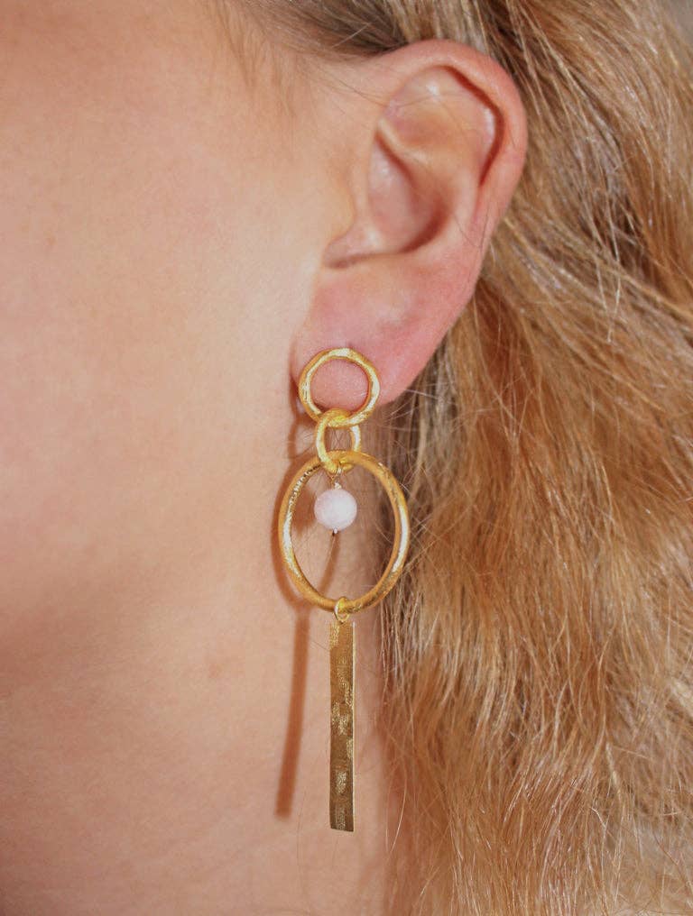 Mitos - Wholesale Hangende/ronde oorbellen - Halo-oorbel6