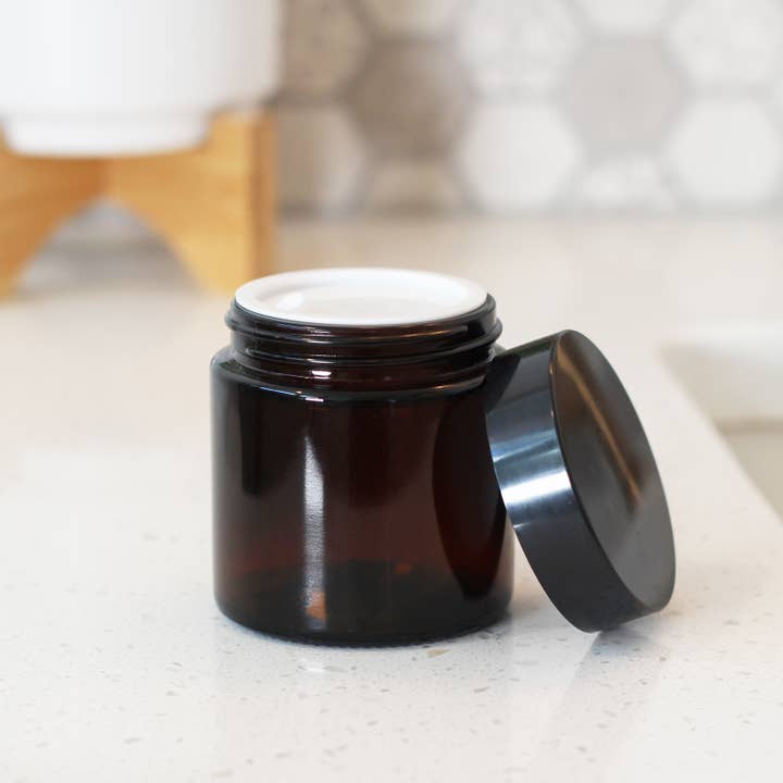 Matrix Aromatherapy - Wholesale Jar - 4oz Amber Glass Jar