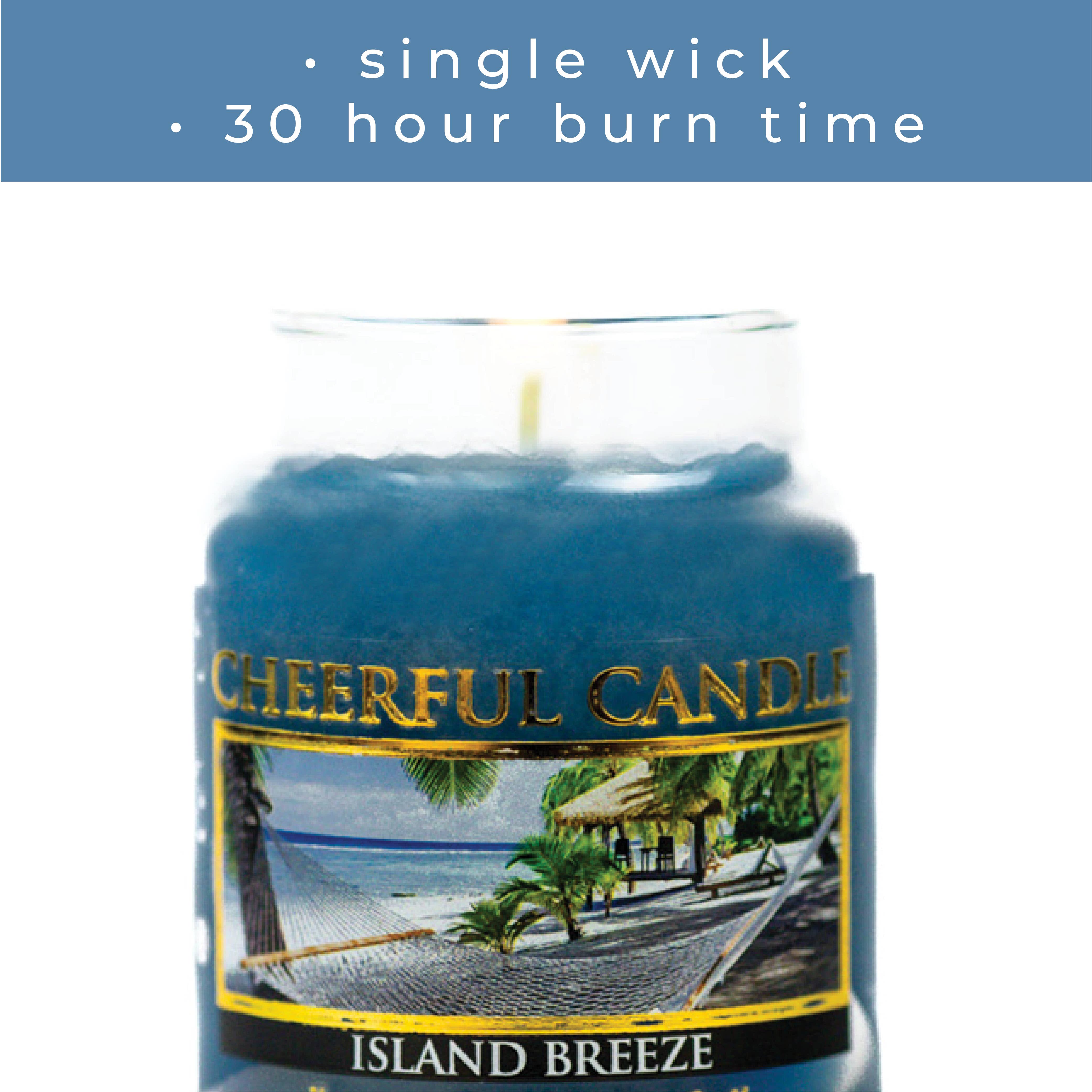 A Cheerful Giver - Vente Bougie en bocal - Bougie joyeuse (6 oz.) — Island Breeze3