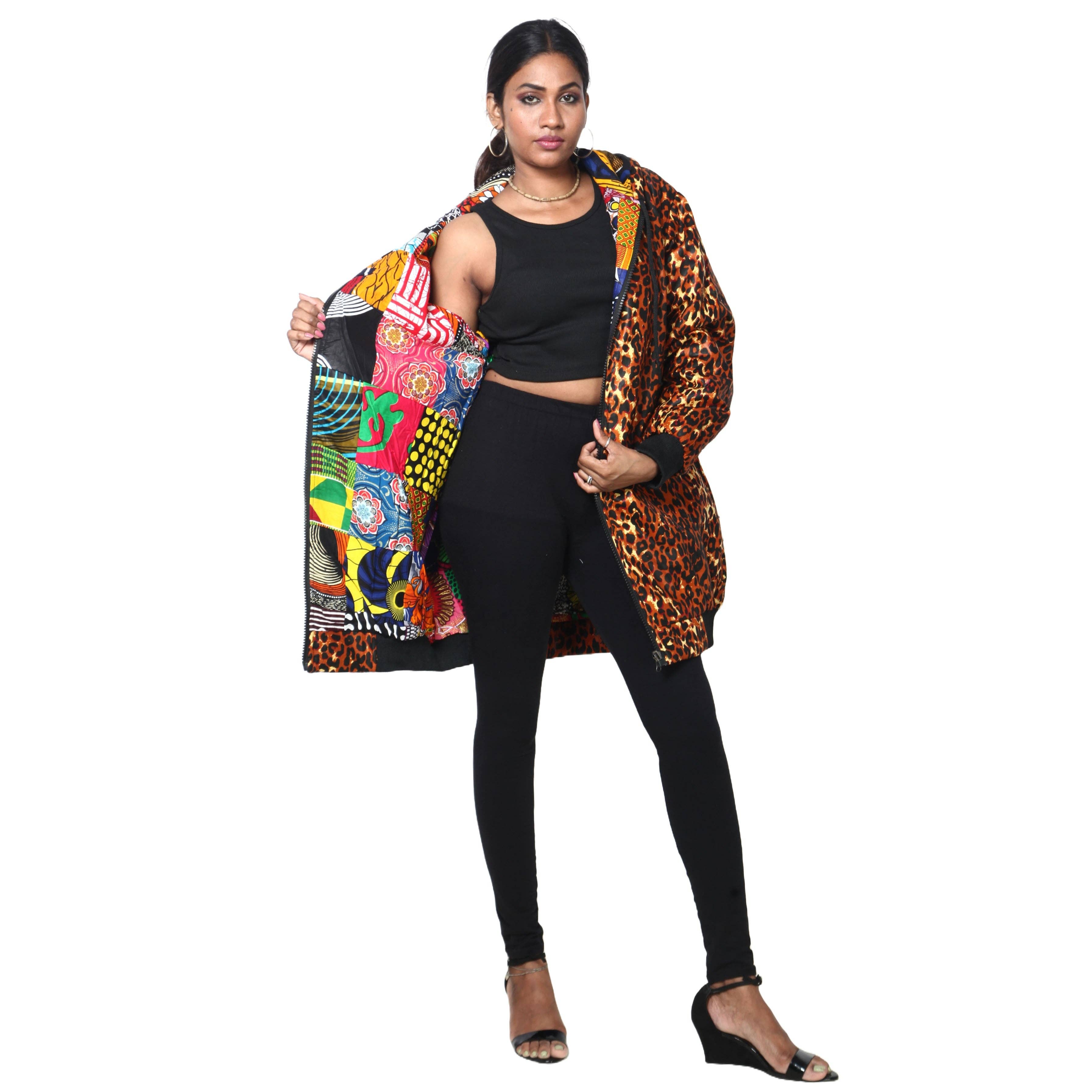 African Stars - Wholesale Retailer Display - Apparel - Unisex Reversible Jacket -- FI-2731