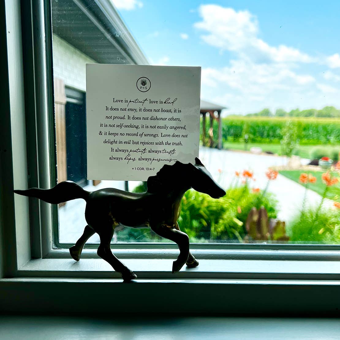 Plains + Simple - Wholesale Sticker - Scripture Pack Window Clings - Heart6