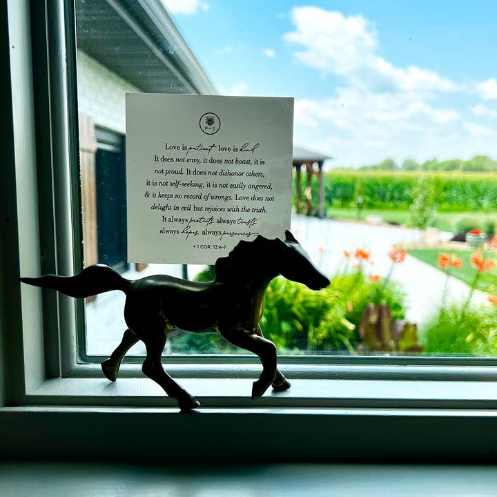 Plains + Simple - Wholesale Sticker - Scripture Pack Window Clings - Heart6