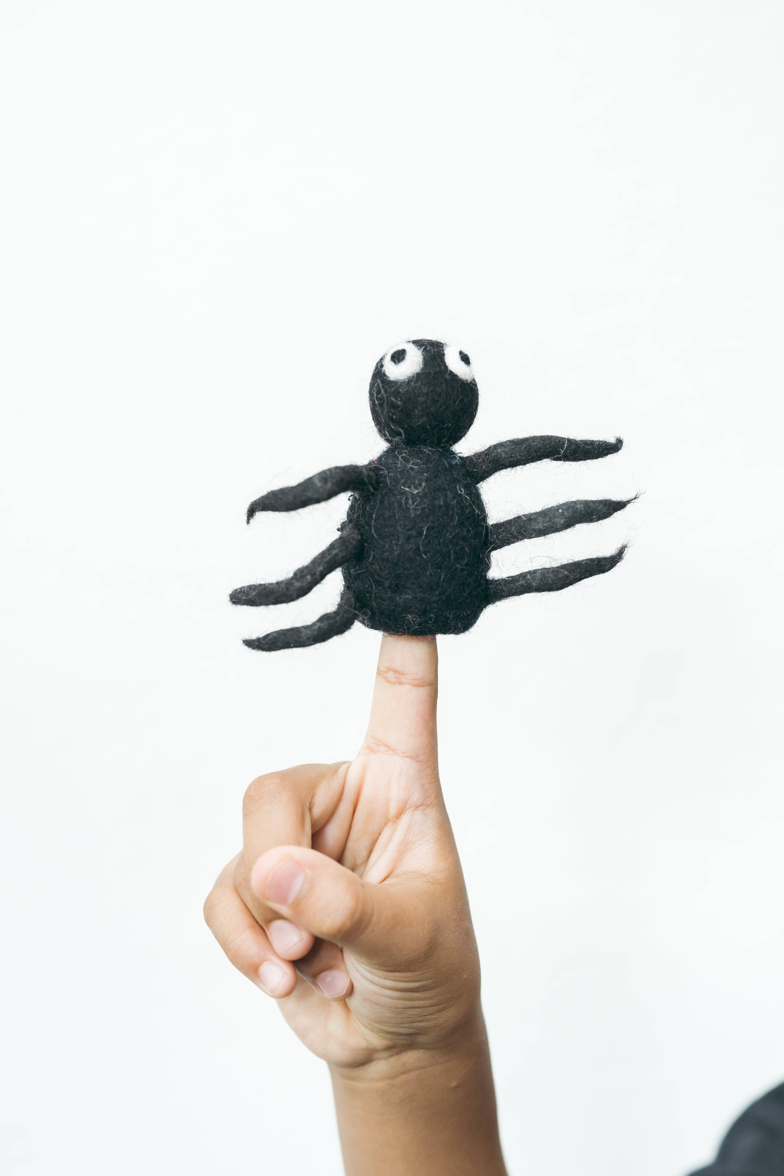 Silk Road Bazaar - Wholesale Finger Puppet - Kids & Baby - Spider Finger Puppet2