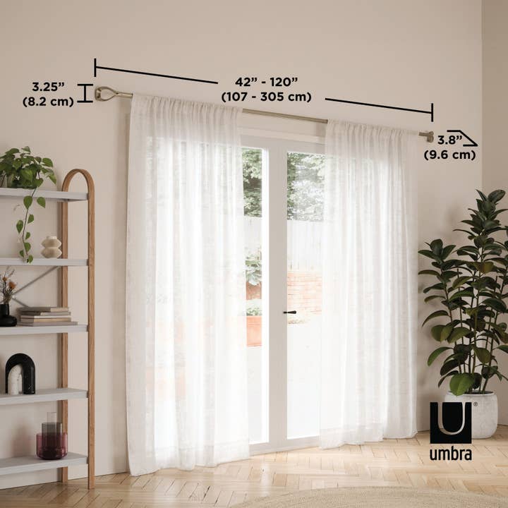 Umbra - Wholesale Curtain Rod - Loop 1" Curtain Rod28