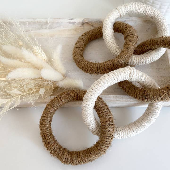 Maillon de chaîne en fibre fait main pour la vente par OLFFE