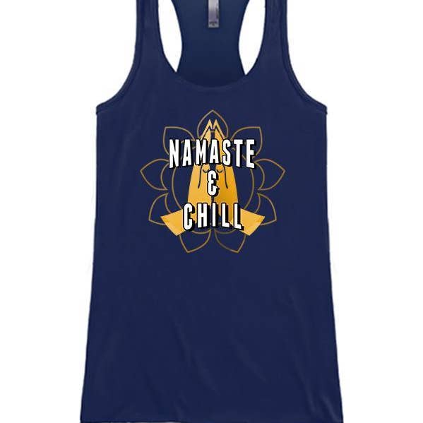 Namaste & Chill for wholesale by Soulful Wear
