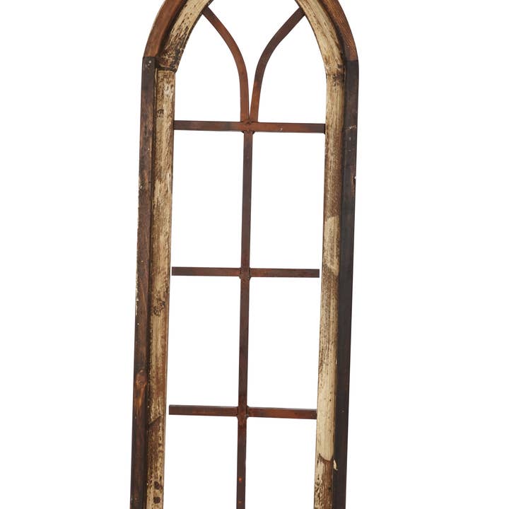 My Amigos Imports - Wholesale Wall Accent - Kingston Farmhouse Wall Decor Window-12x36 inches