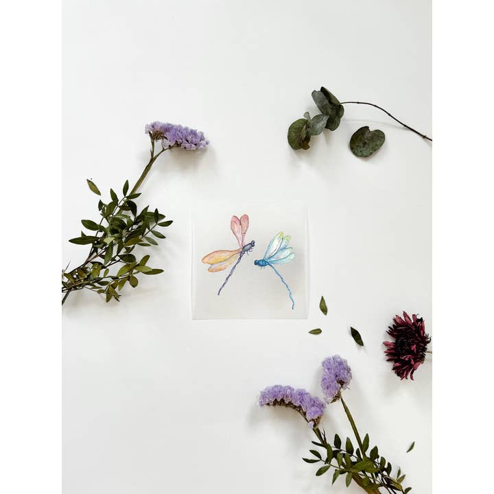 Bügelbild Libellen Liebe Transfer Folie Zum Aufbügeln for engroshandel hos MiniDei