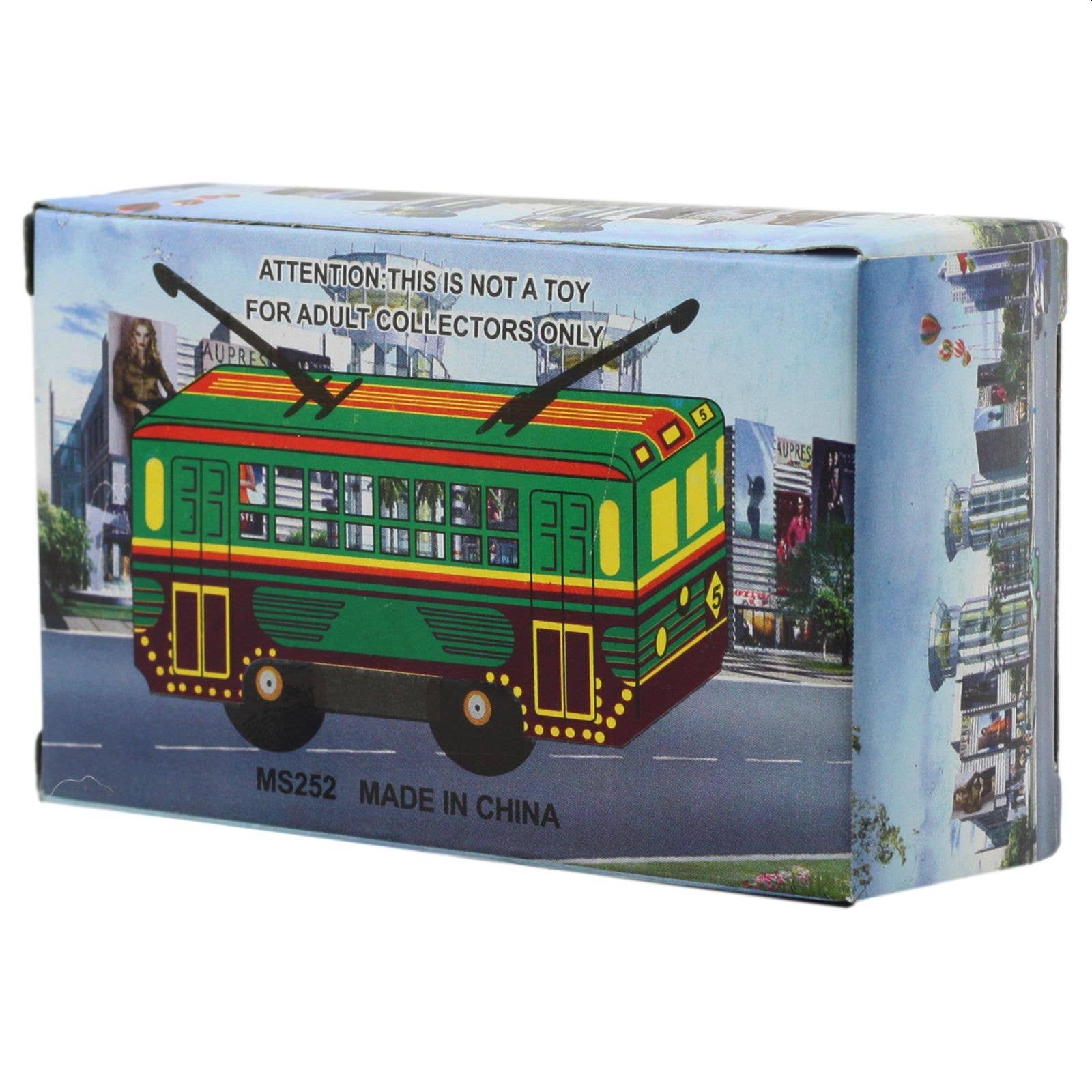 Tribal Trade GmbH - Wholesale Decorative Figurine - Tin toy tram rail vehicle tram tin train3