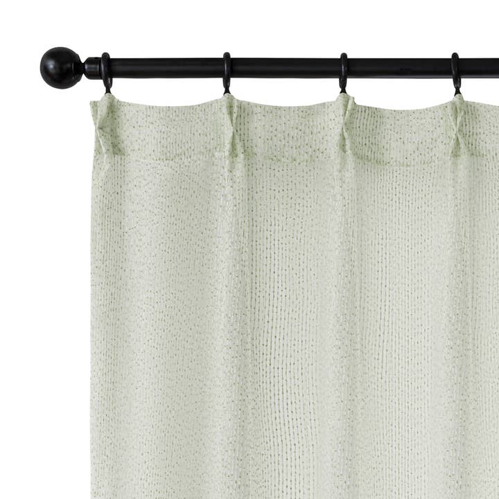 Awesome Home - Wholesale Curtain - Pinch Pleat Single Curtain Panel with Hooks and Rings12