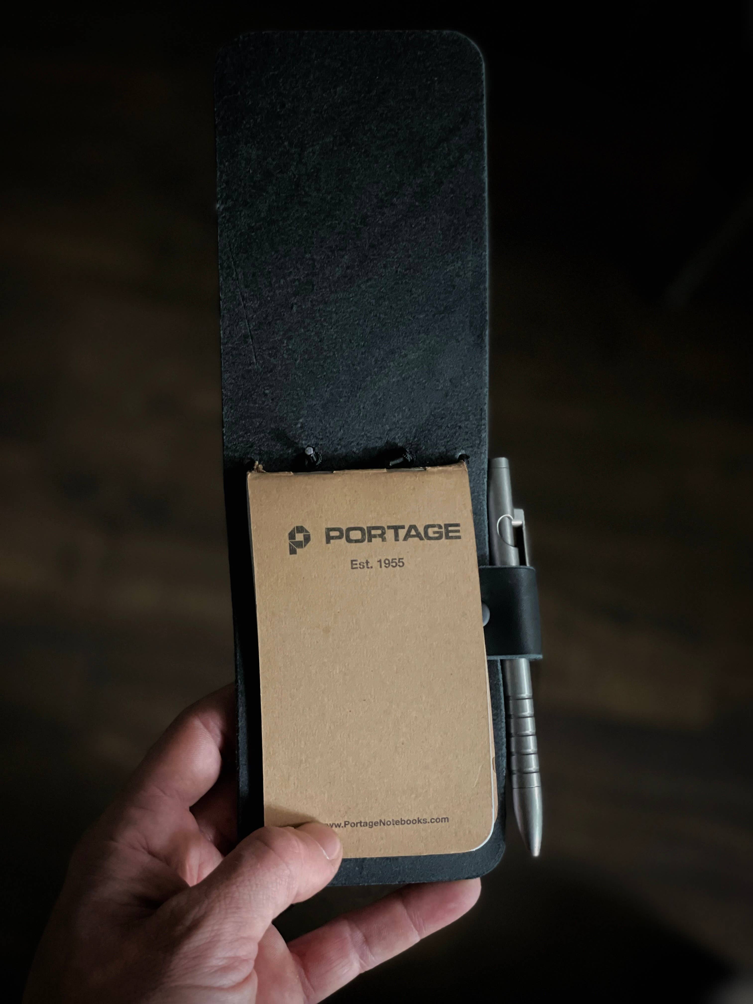 Portage Notebooks - Vendita all'ingrosso Bloc notes - Portablocco in pelle pieno fiore5