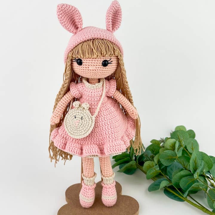 Snowflake Doll Bella for wholesale by THE CROCHET DOLLS LIMITED