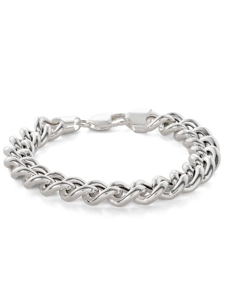 Anchor Chain Bracelet Silver for wholesale by NO MORE ACCESSORIES