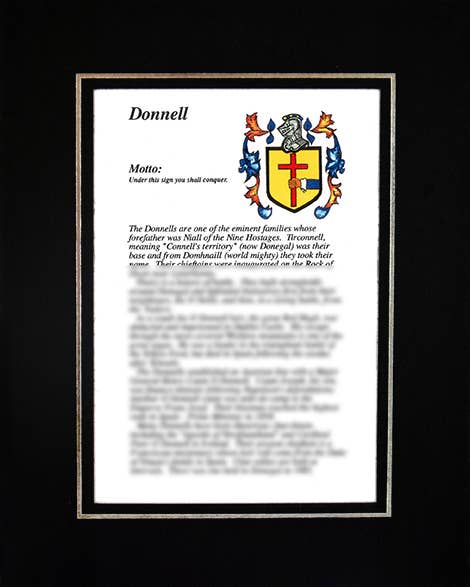 Family Histories - Wholesale Art Print - Donnell1