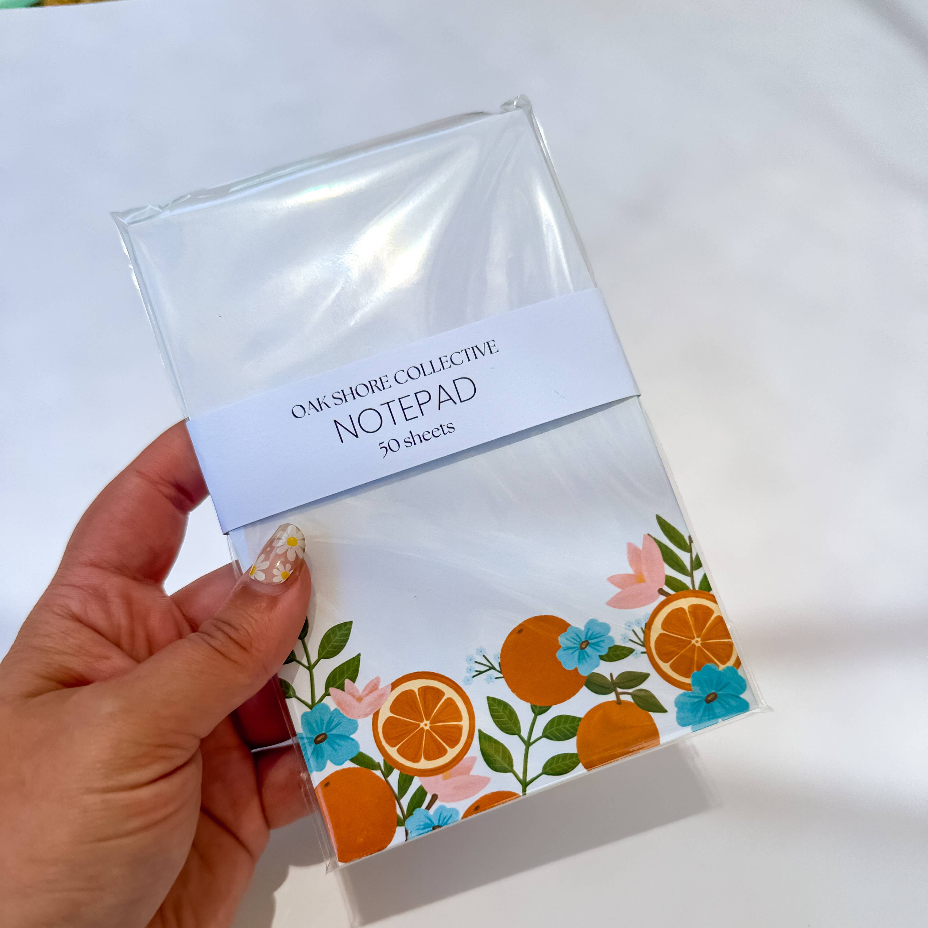 Oak Shore Collective LLC - Wholesale Notepad - Orange Grove Notepad | 4x6" 50 sheets2