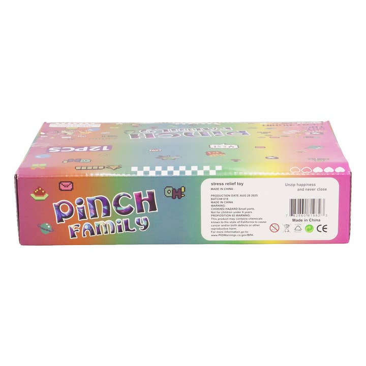 WIE GEZEIGT Küken-Glitzer-Klebrige-Mochi-Quetsch-Tasche für den Großhandel auf Faire8